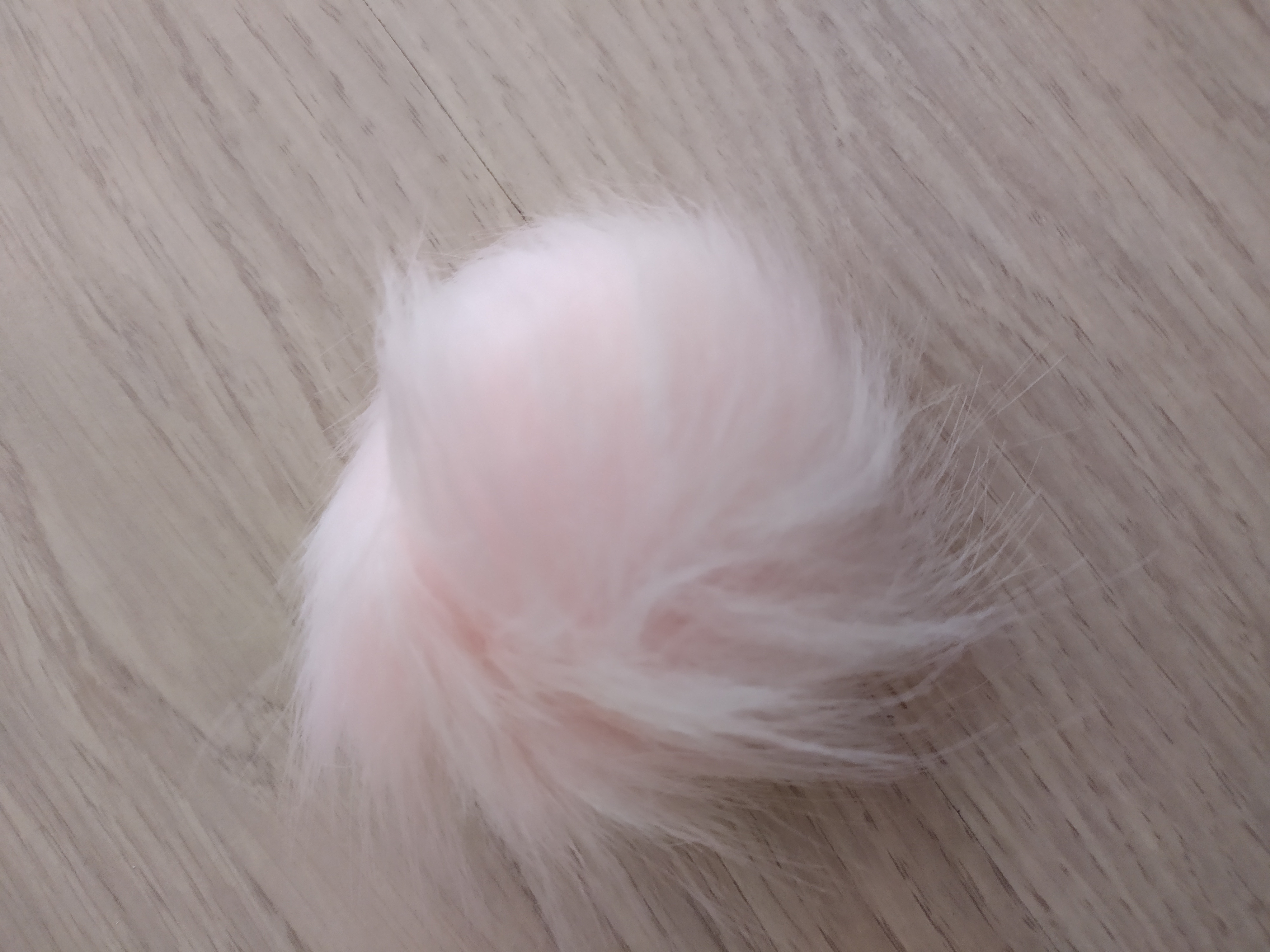 Bambule 8cm světle růžová