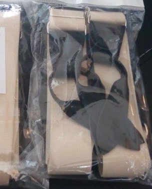 Pánské šle - kšandy s poutky Y 30 mm, 115 cm béžové