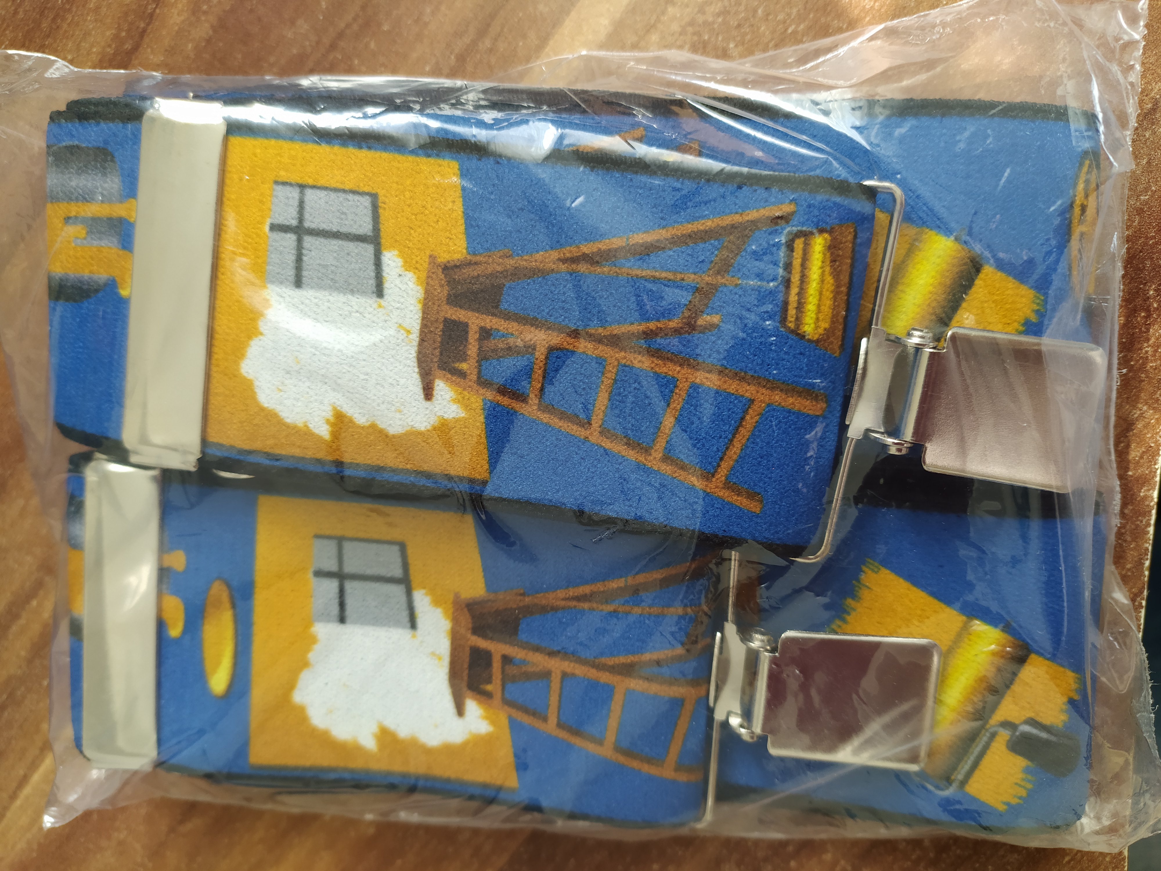 Pánské šle - kšandy 50 mm Y 120 cm povolání malíř 04