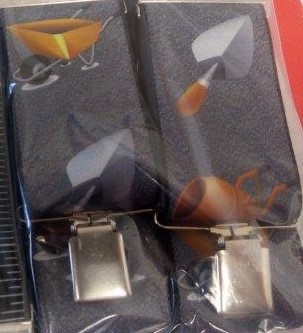 Pánské šle - kšandy 50 mm Y 120 cm povolání zedník 2