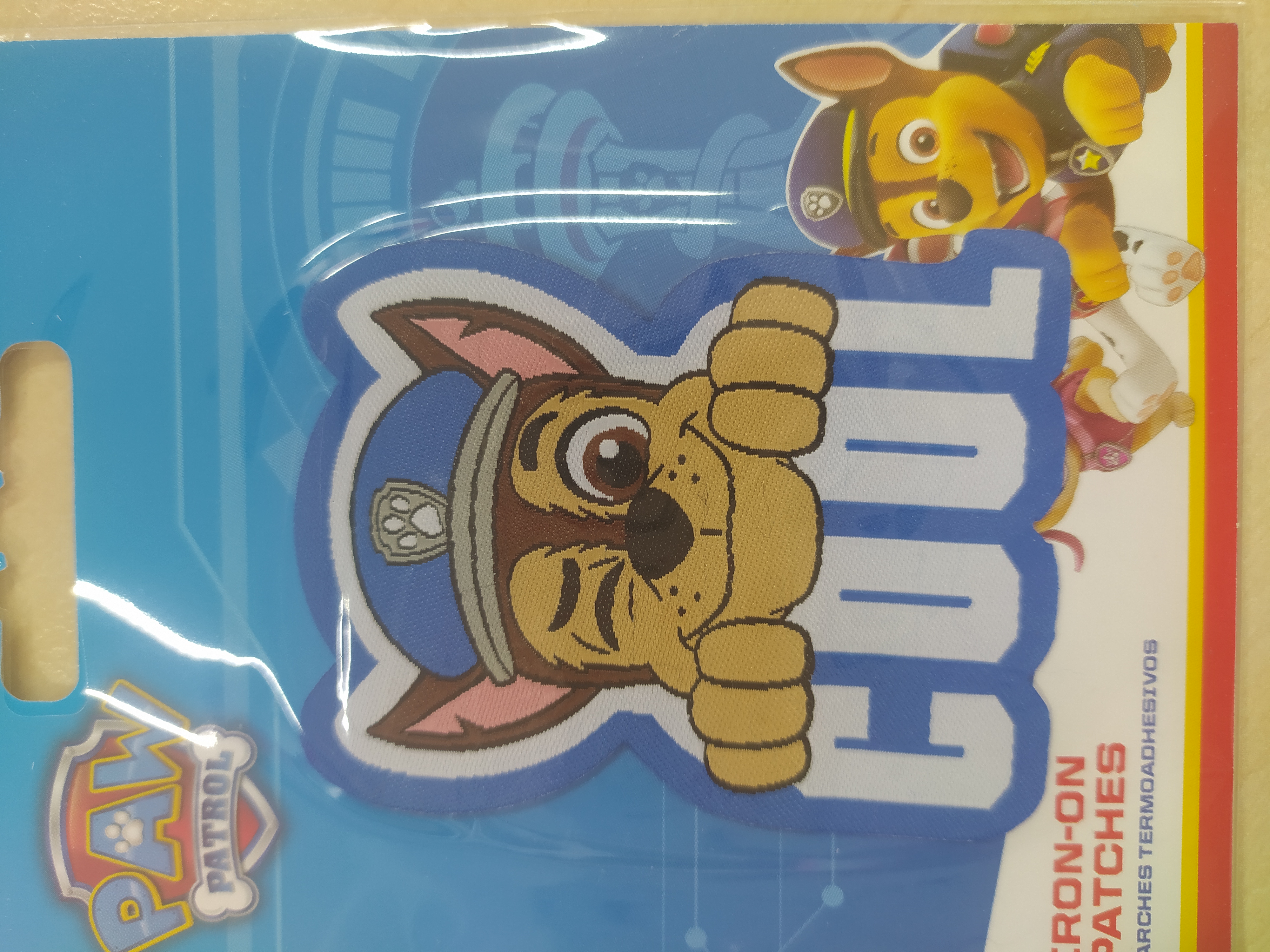 Aplikace nažehlovací Chase cool