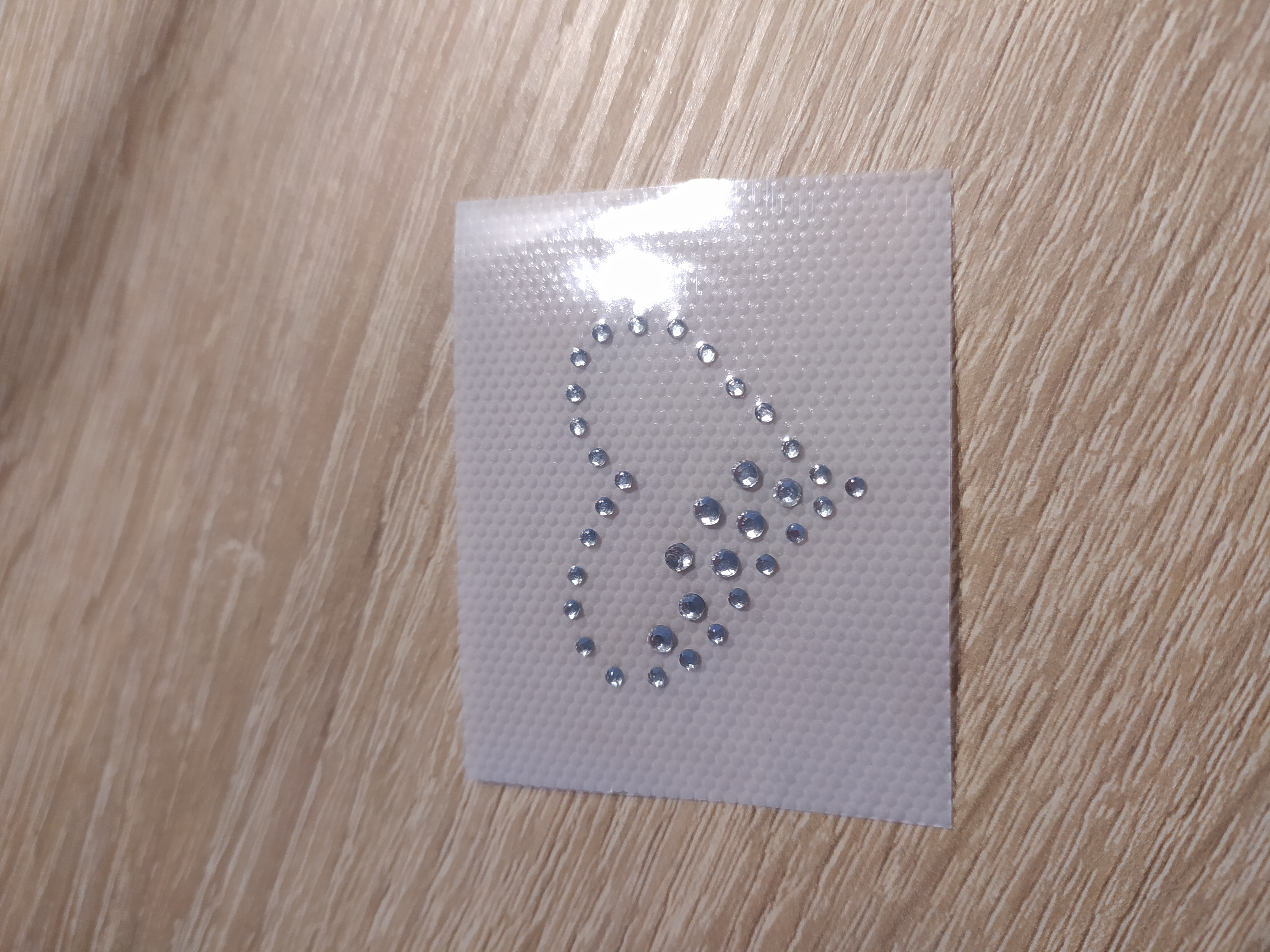 Motiv z kamínků Srdíčko