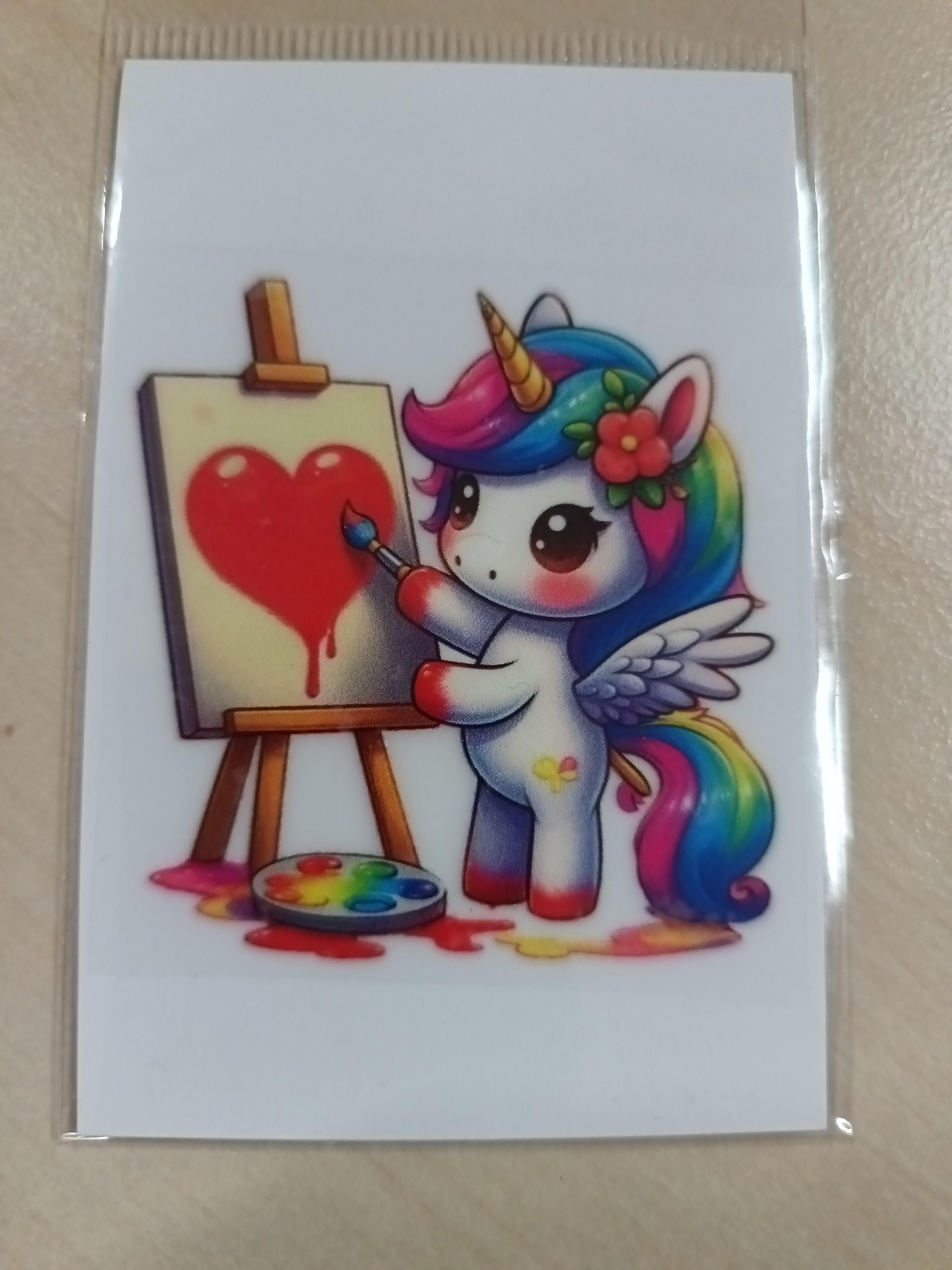 Aplikace nažehlovací Jednorožec 2