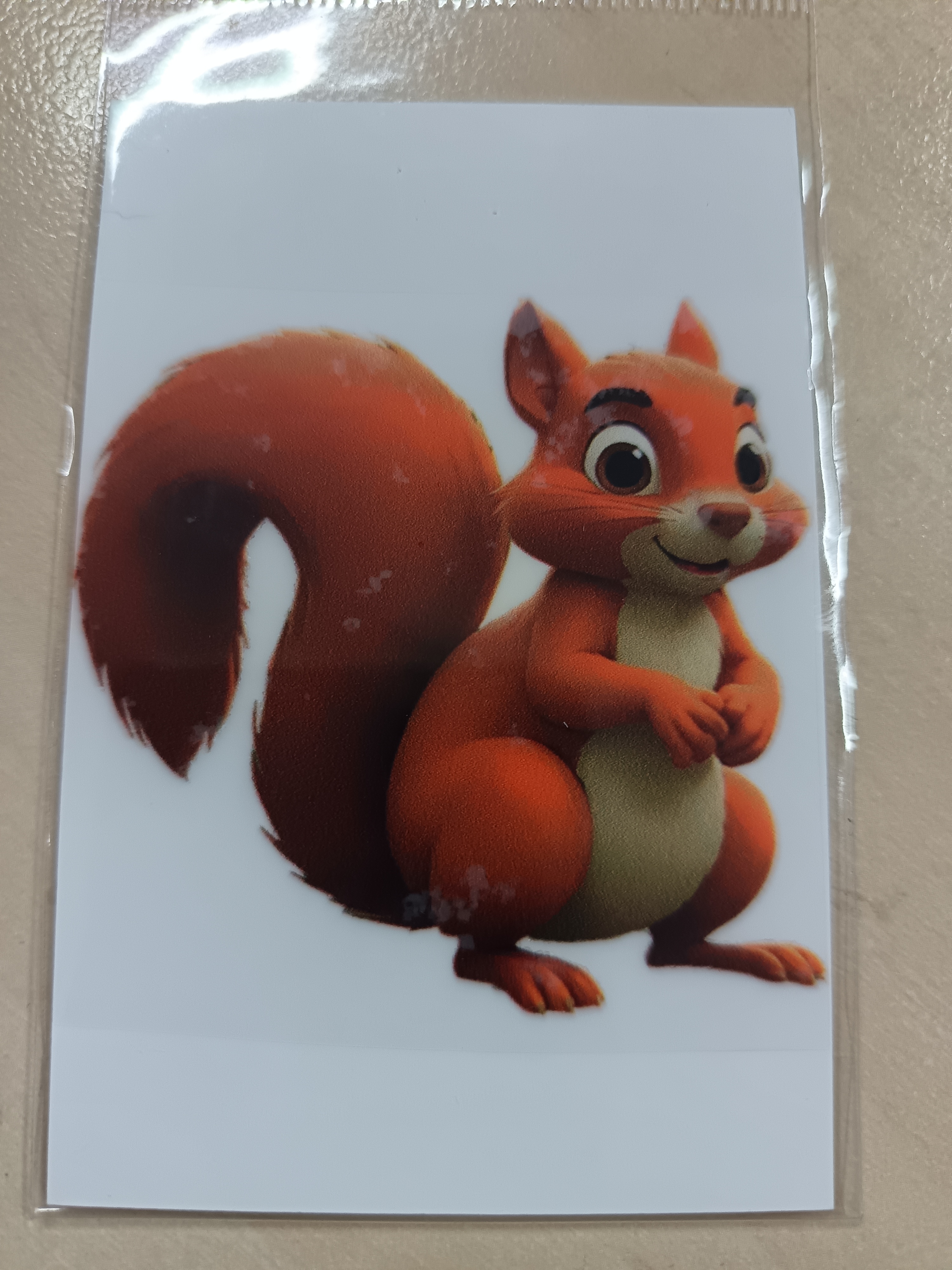 Aplikace nažehlovací Veverka