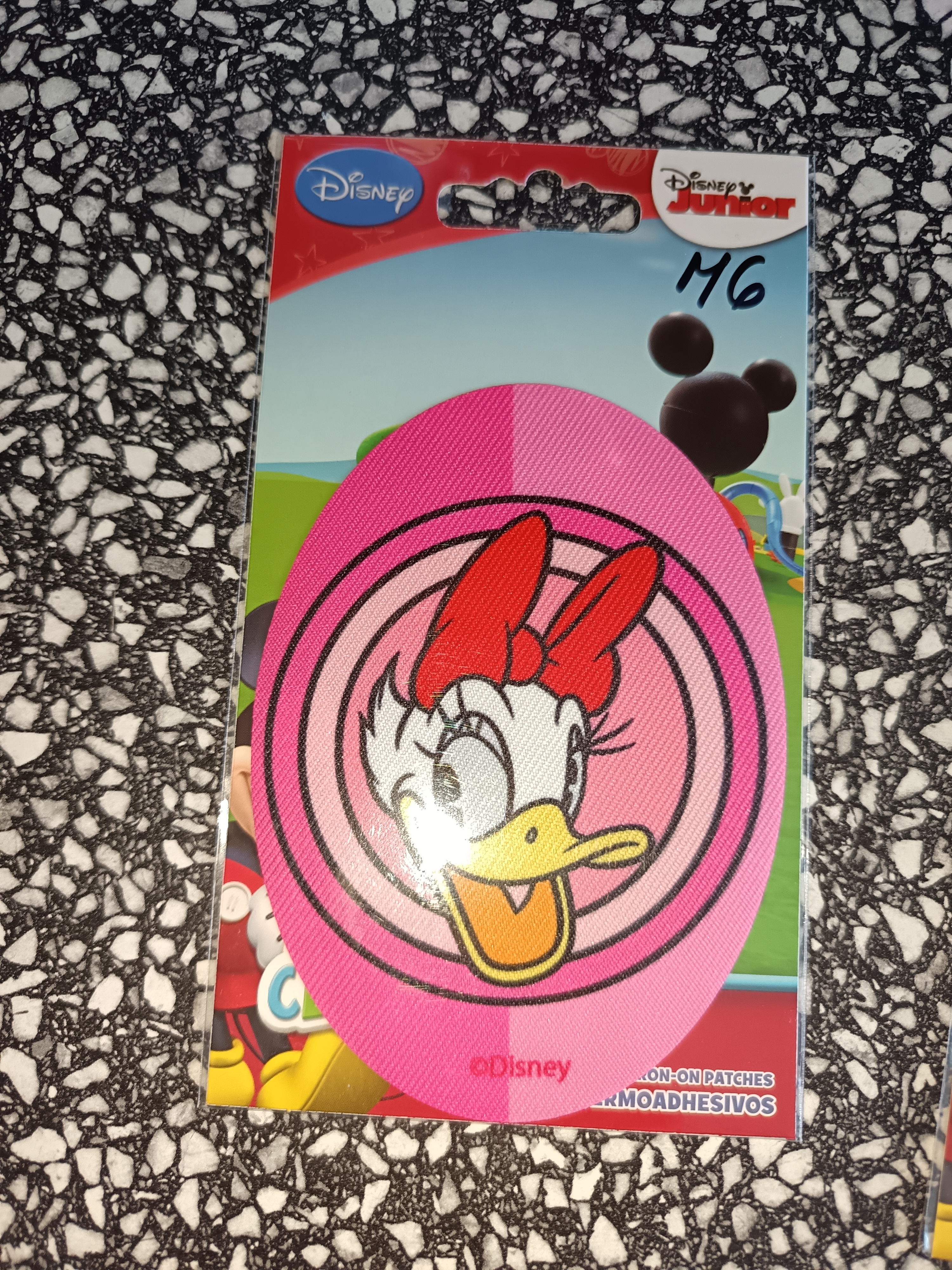 Nažehlovací záplaty aplikace Daisy