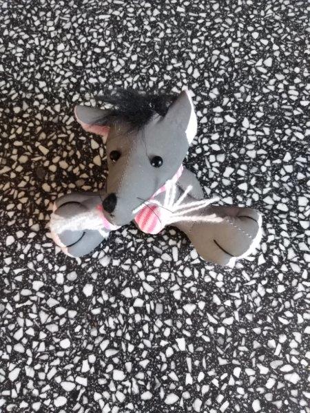 Přívěsky reflexní zvířátka - myška