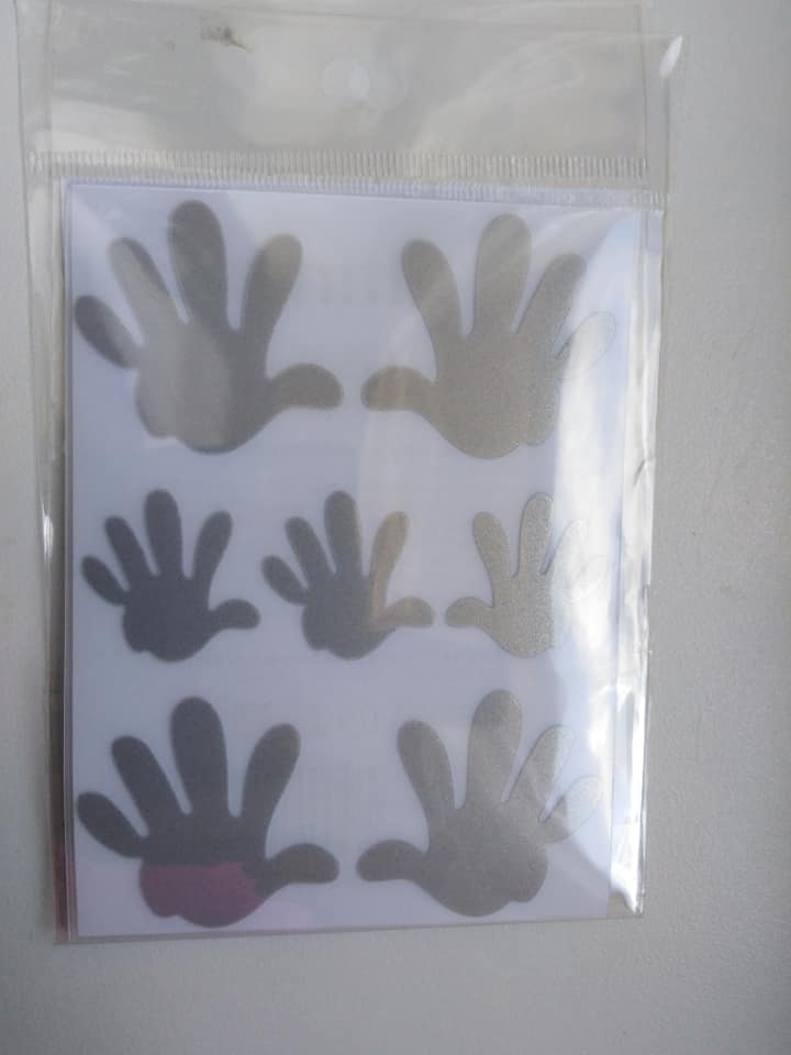 Reflexní motiv ruka