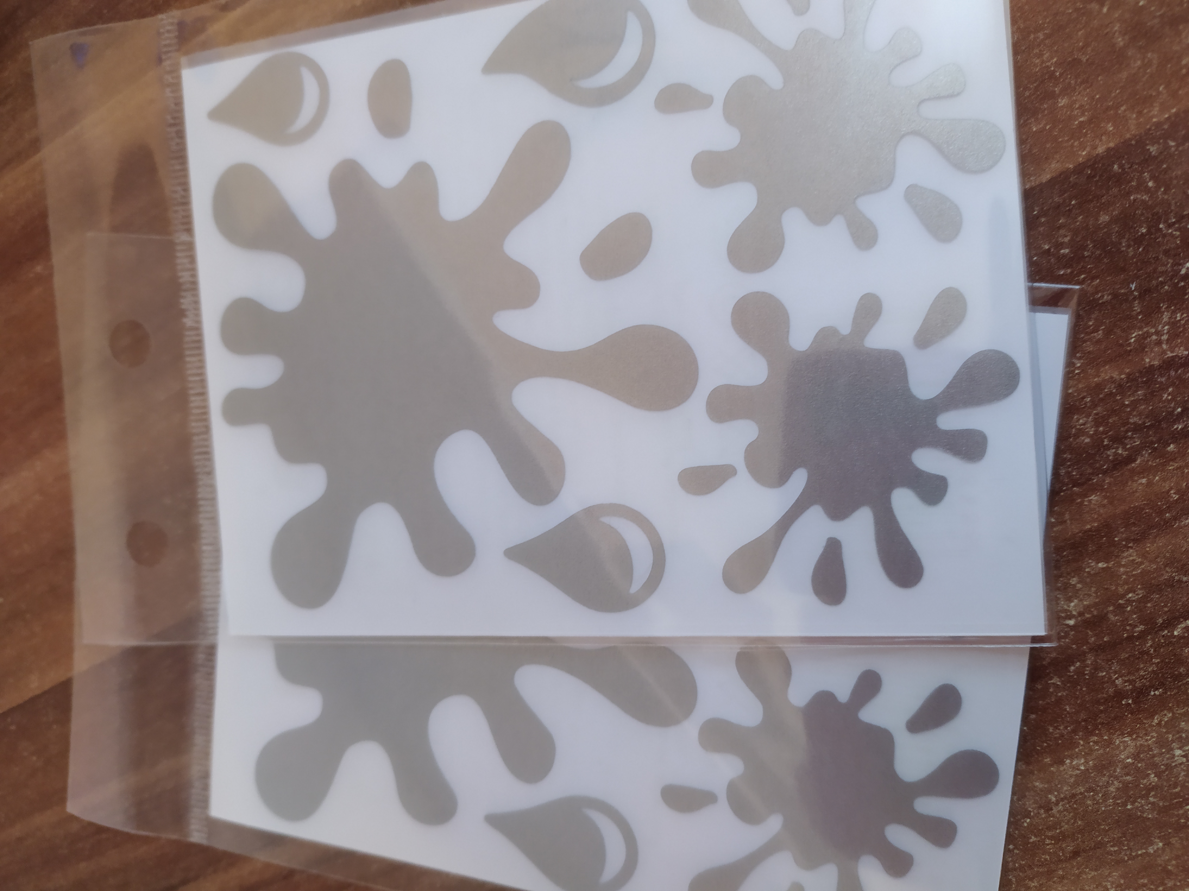 Reflexní motiv kaňky