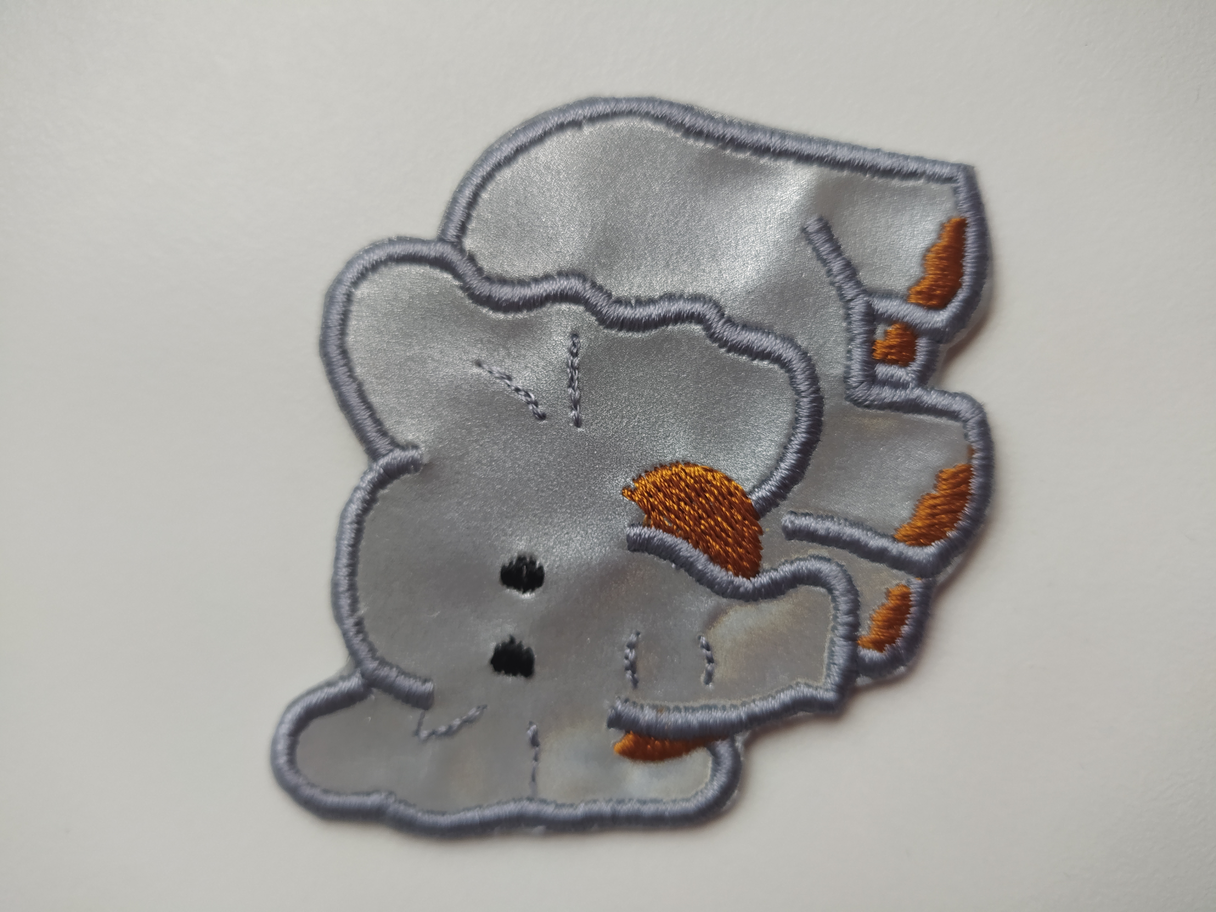 Nášivky reflexní nažehlovací - slon