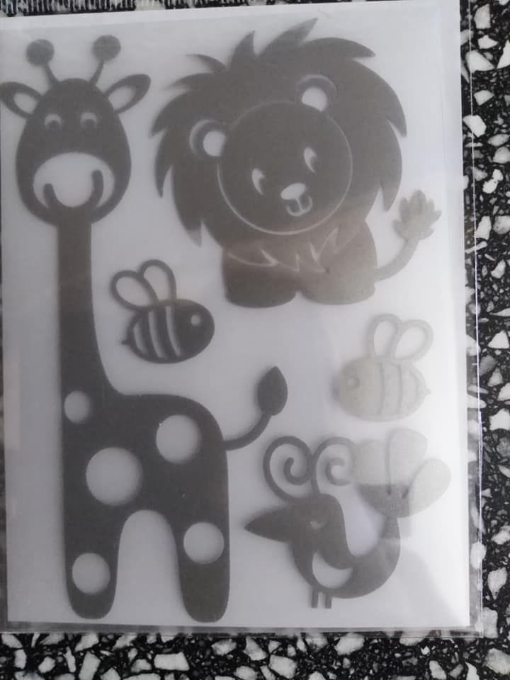 Reflexní motiv zvířátka