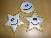 Reflexní nášivky - hvězdička