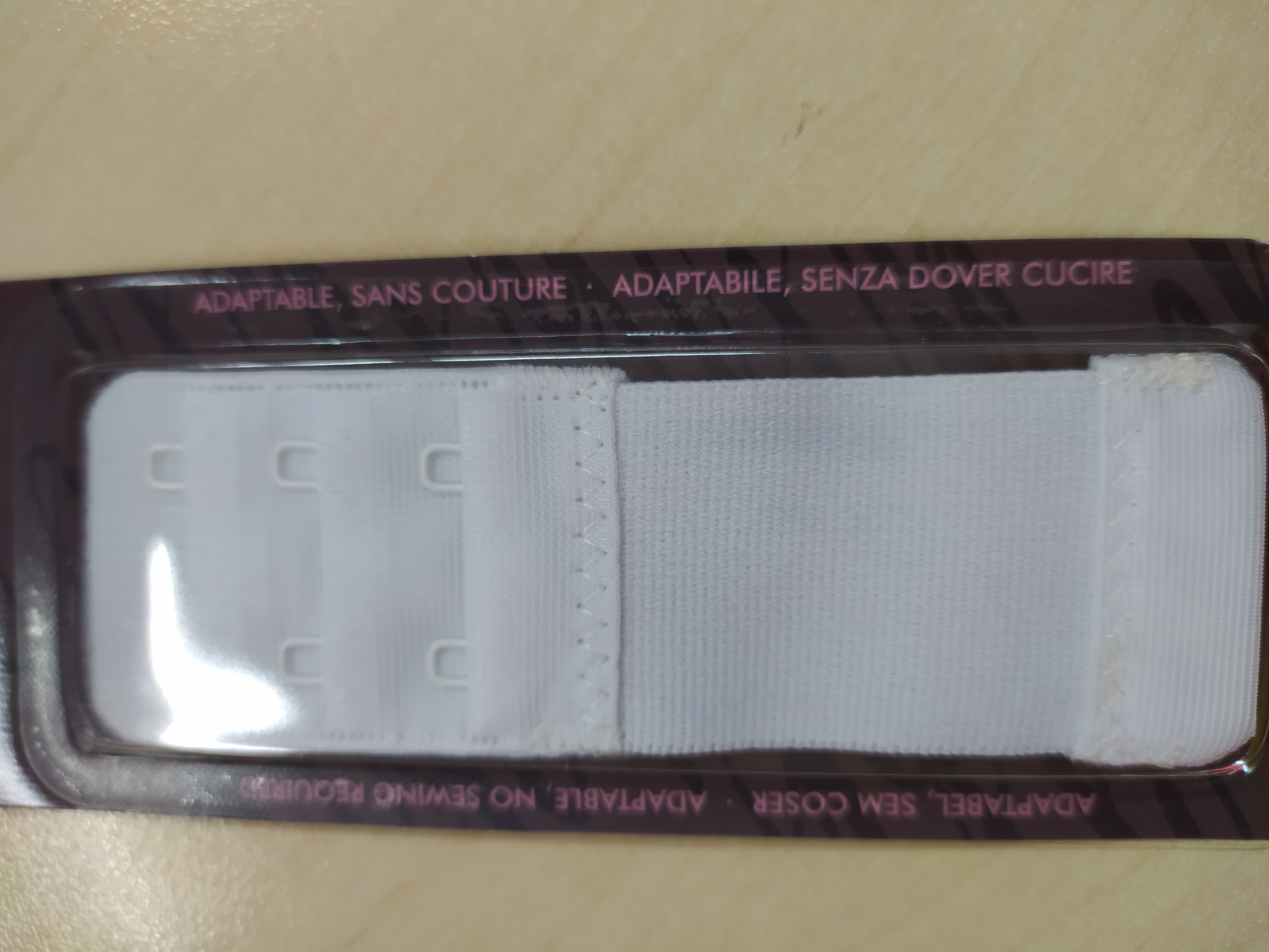 Prodlužovač podprsenkový 3:2 šíře 35 mm bílý