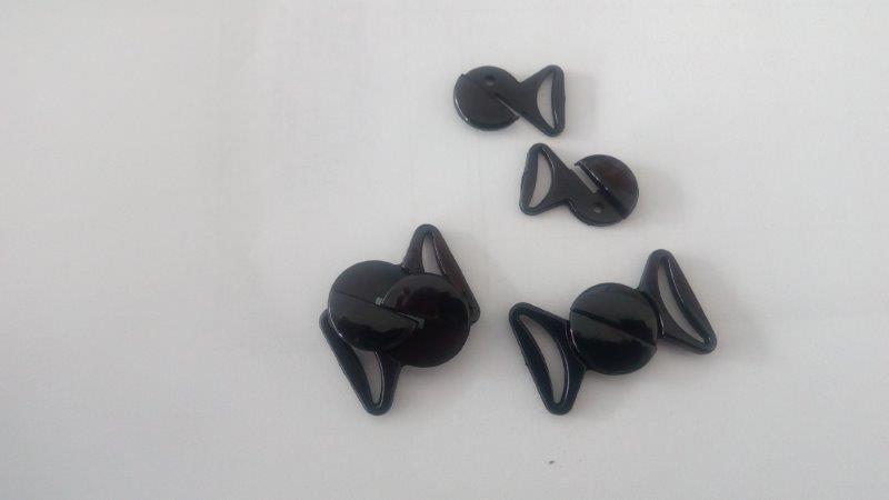 Plavkové zapínání 11 mm černé