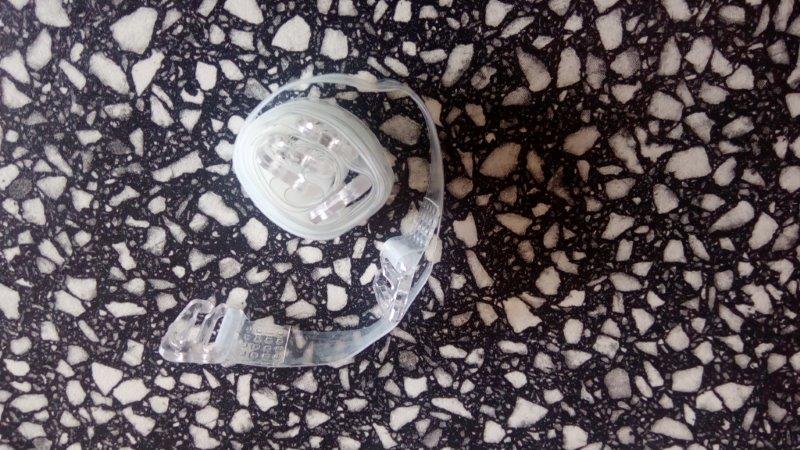 Silikonová ramínka 8 mm čiré