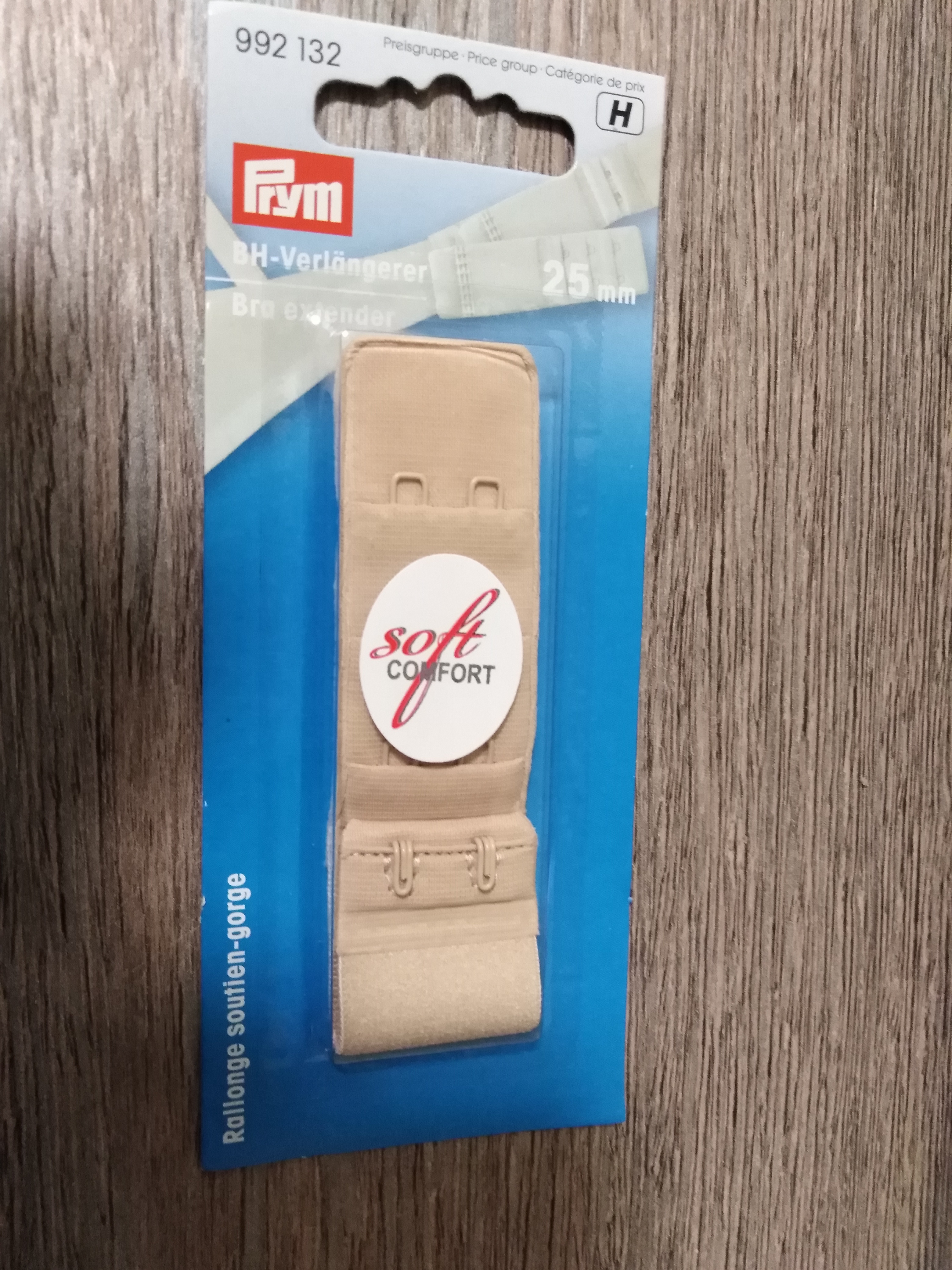 Prodlužovač podprsenkový 25 mm tělový