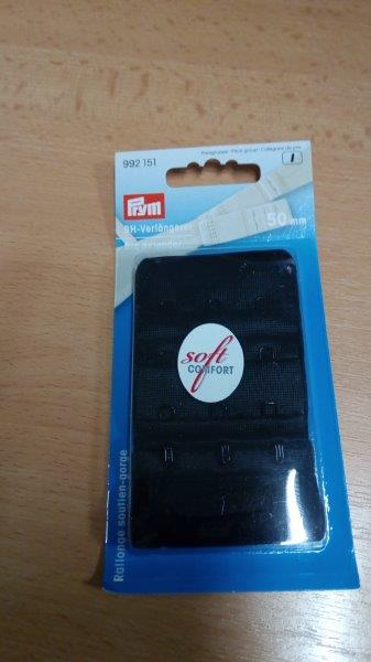 Prodlužovač podprsenkový 50 mm černý