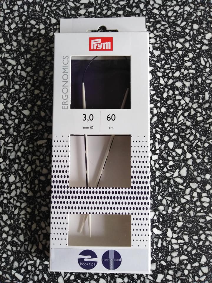 Jehlice kruhová 3 mm/60 cm ERGO