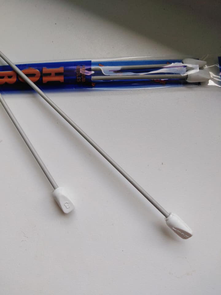 Jehlice pletací 3 mm rovné