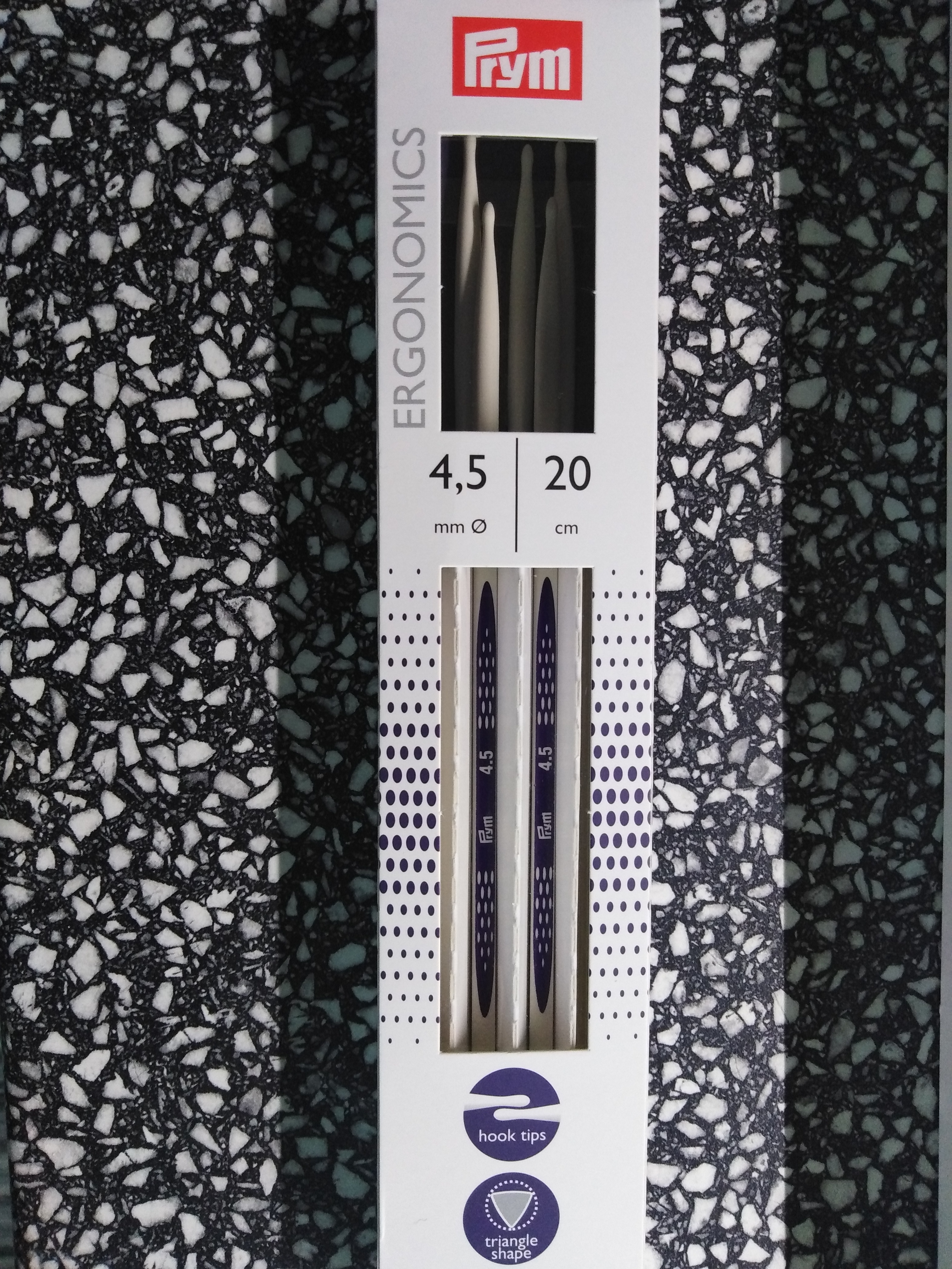 Jehlice ponožkové 4,5 mm ERGO