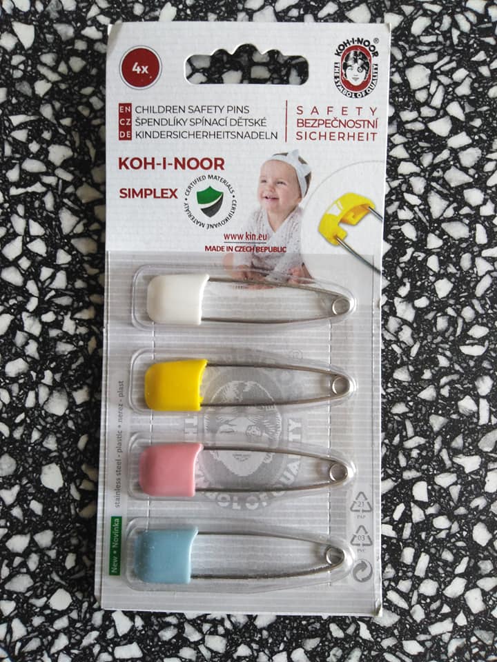 Špendlík zavírací dětský Simplex 52 mm