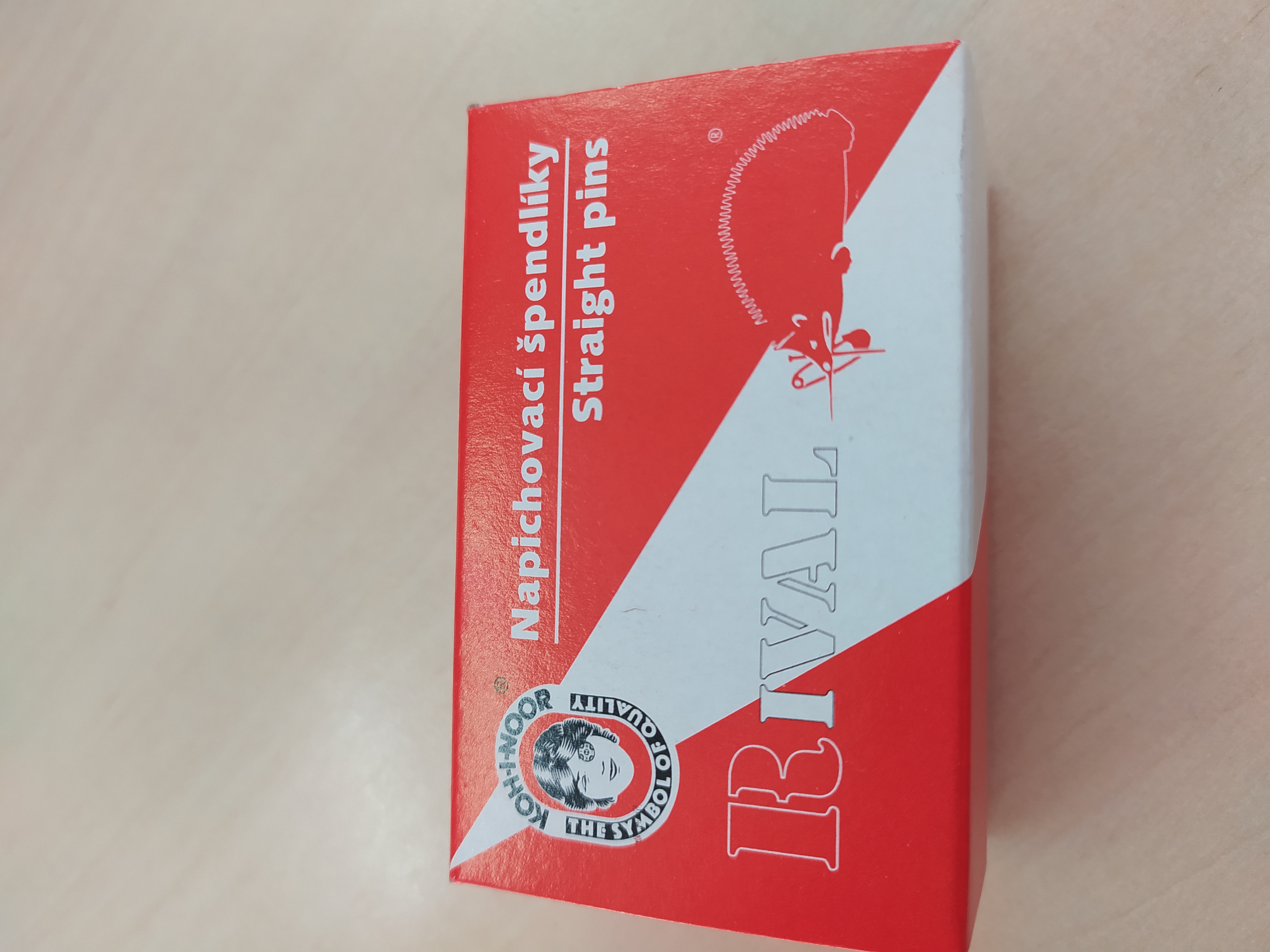 Špendlík napichovací 5,5 EF, 50g krabička