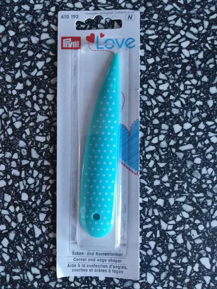 Zarovnávač hran a rohů Prym Love tyrkys