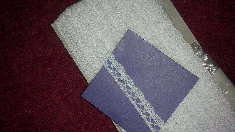 Krajka paličkovaná 10 mm bílá