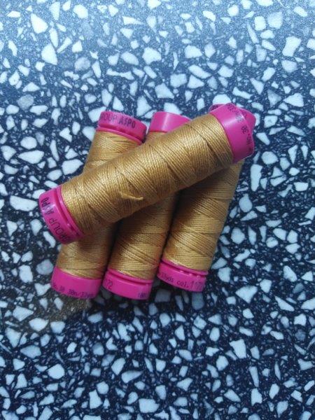 Nitě jeansové ASPO 30 m světle oranžová 1172