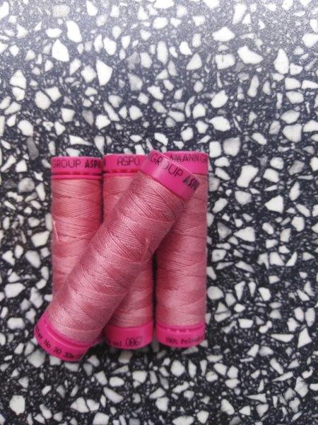 Nitě jeansové ASPO 30 m tmavě růžová 867