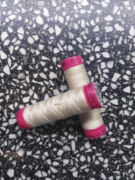 Nitě jeansové ASPO 30 m světle krémová 3000