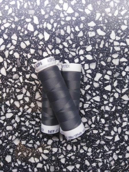 Nitě pružné a entlovací 100 m tmavě šedá 415