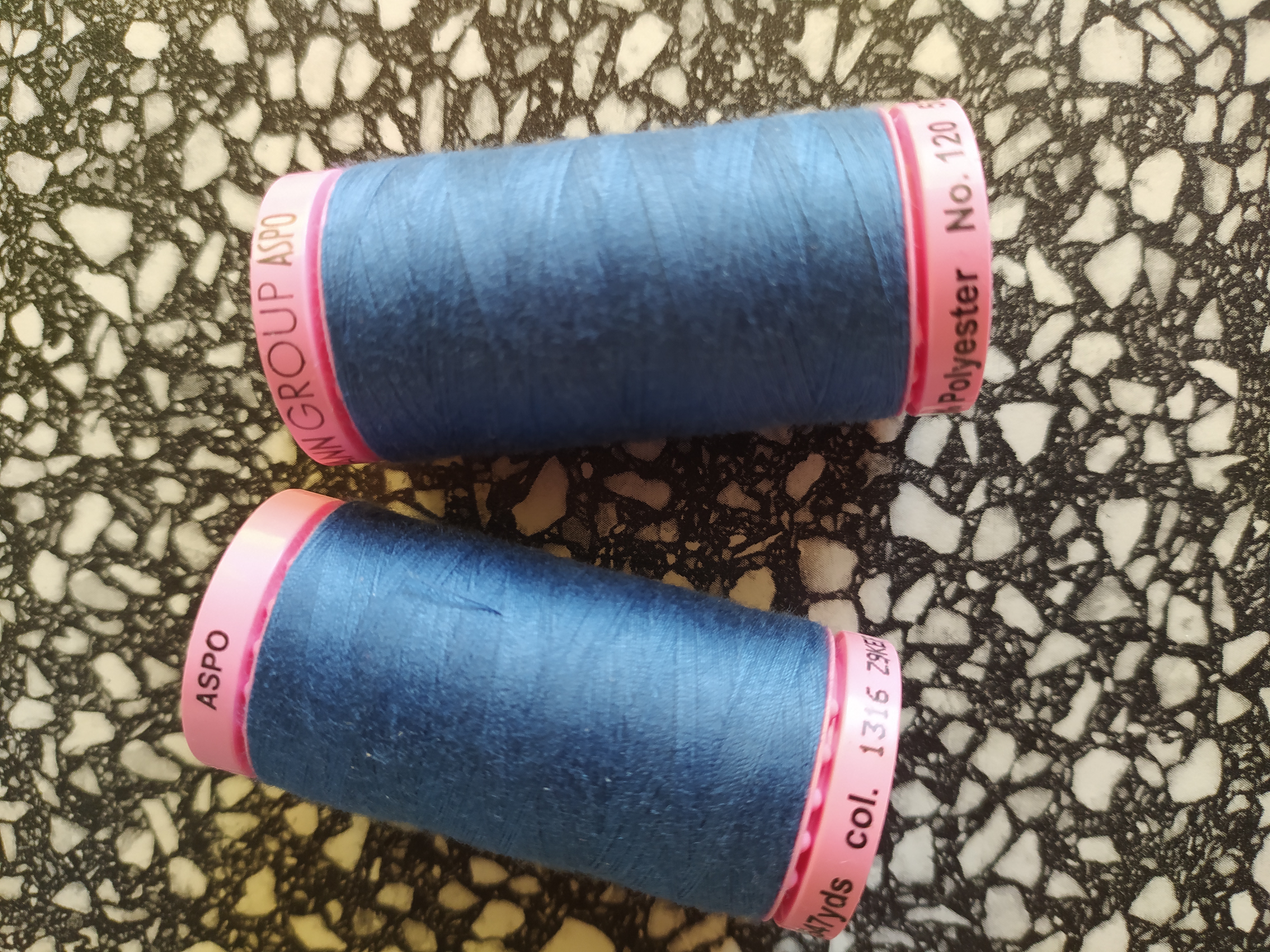 Nitě univerzální ASPO 500 m francouzská modř 1316