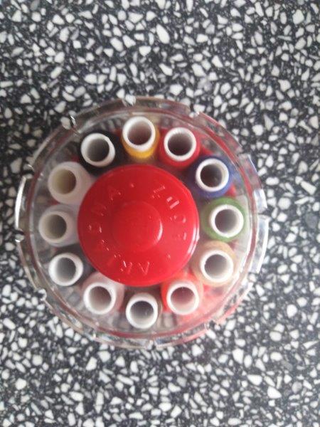 Nitě sada 12 cívek polyester