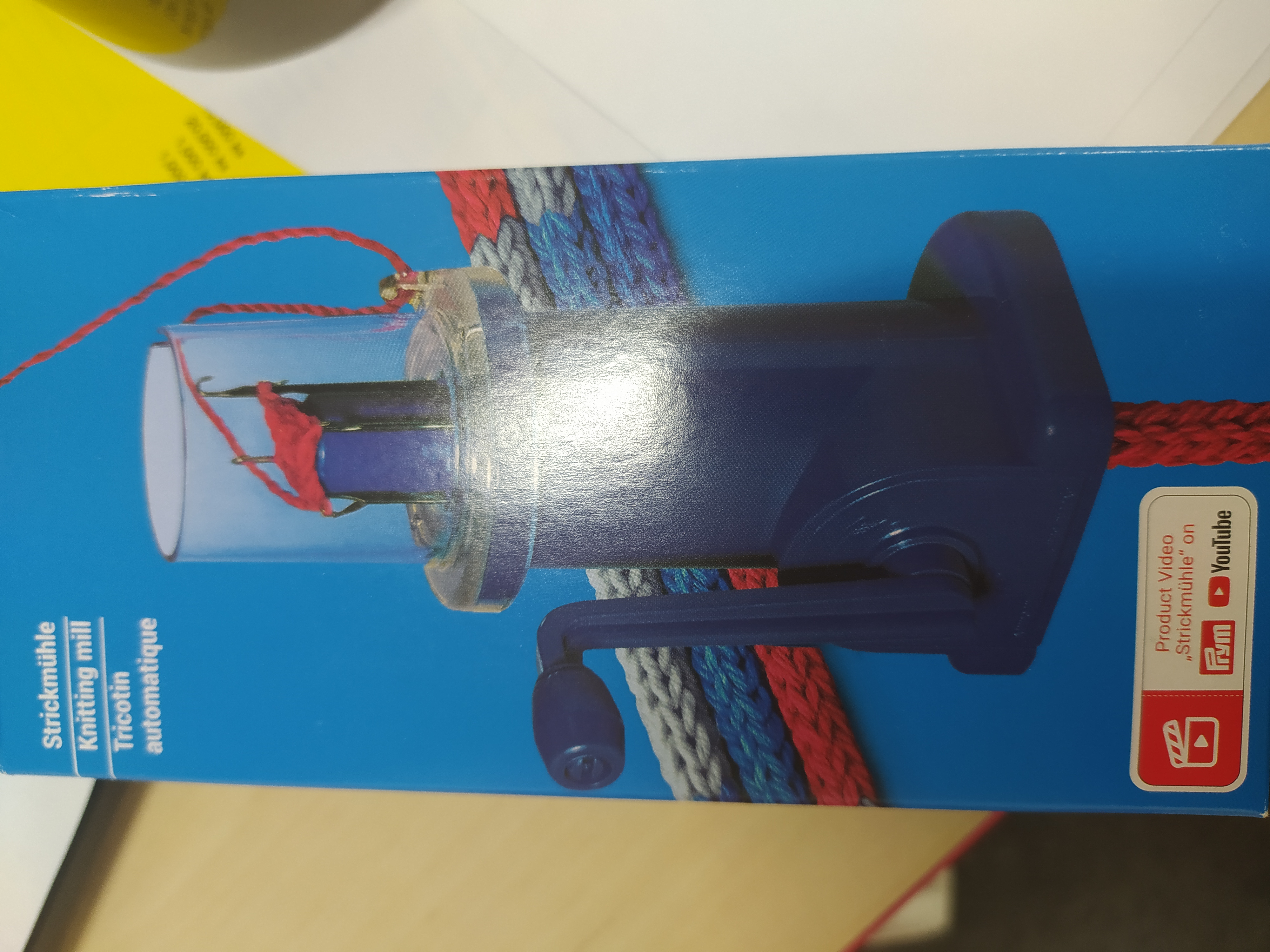 Strojek na splétaní šňůr