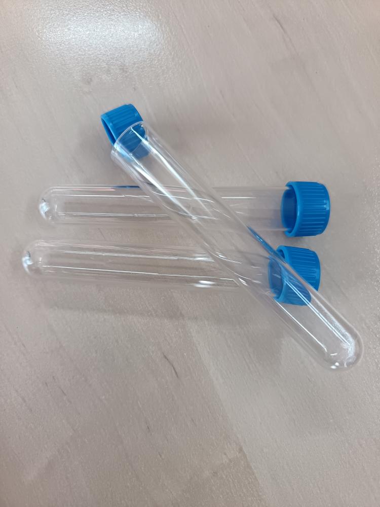 Zkumavka 15 cm se zátkou