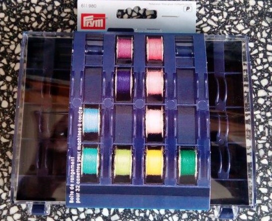 Zásobník pro 32 spodních cívek