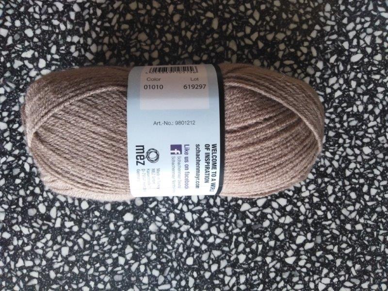 Příze Bravo Baby 185 kakaová 1010