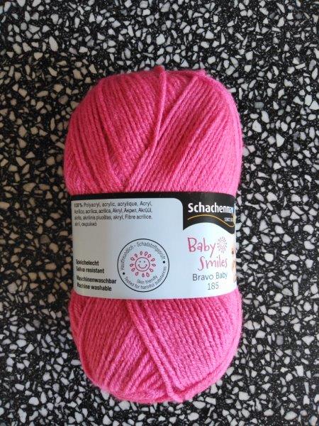Příze Bravo Baby 185 magenta 1036