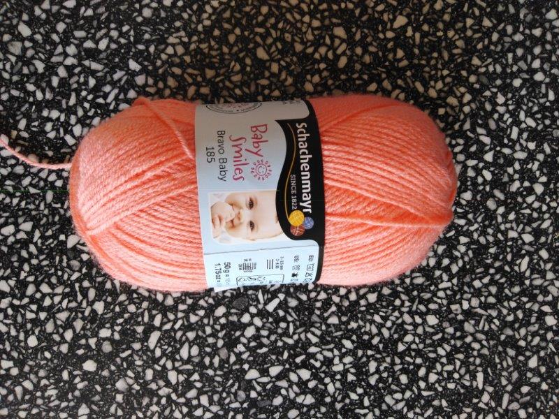 Příze Bravo Baby 185 meruňková 1024