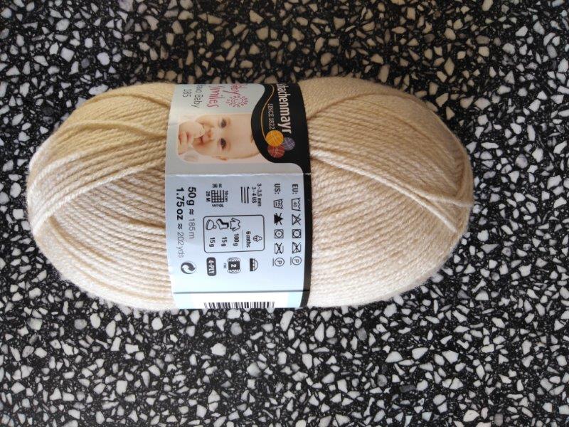 Příze Bravo Baby 185 béžová 1005