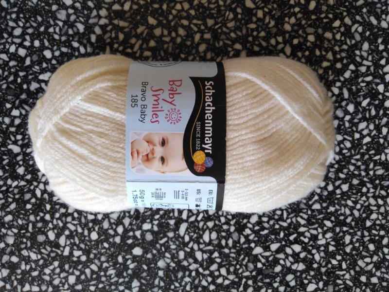 Příze Bravo Baby 185 smetanová 1020