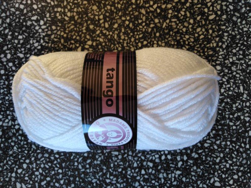 Příze Tango bílá 000