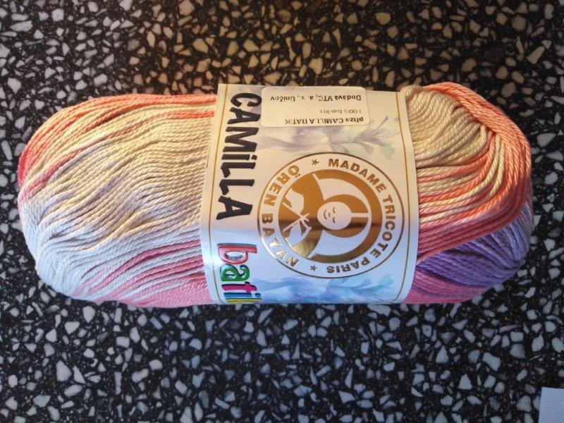 Příze Camilla Batik 108 - melír 8