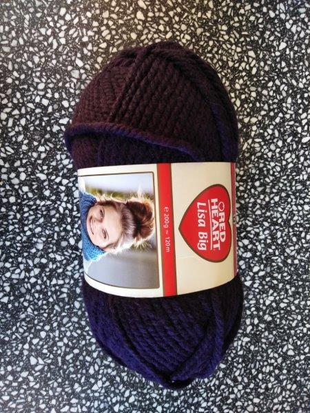 Příze Red Heart Lisa Big ostružinová 0149