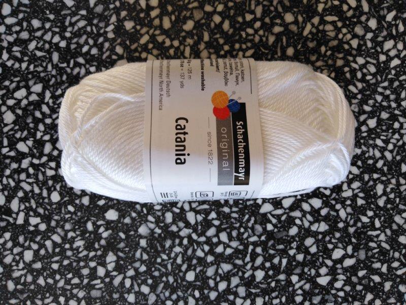 Příze Catania bílá 106