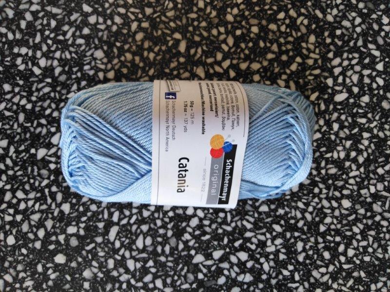 Příze Catania světle modrá 173