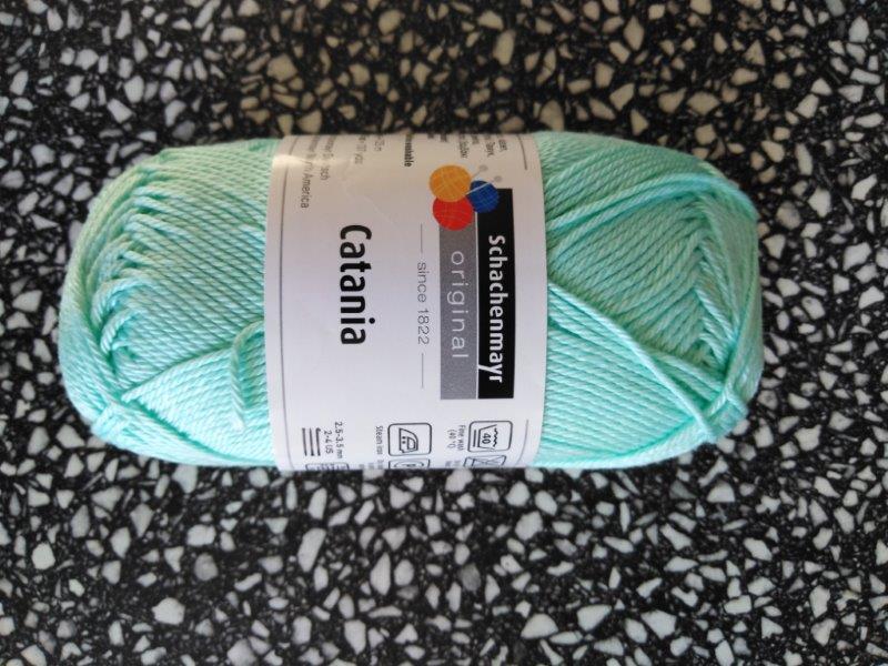 Příze Catania ledová máta 385