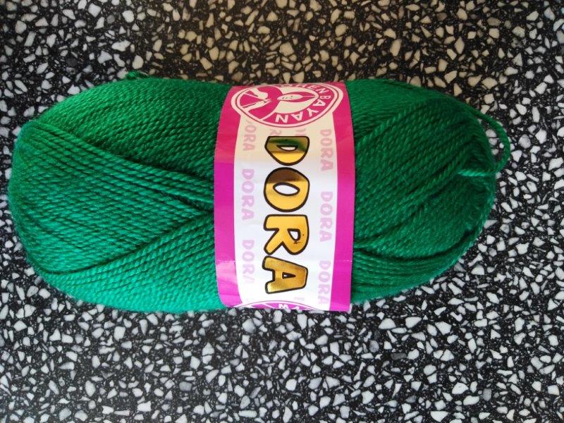 Příze Dora jezerní zeleň 070