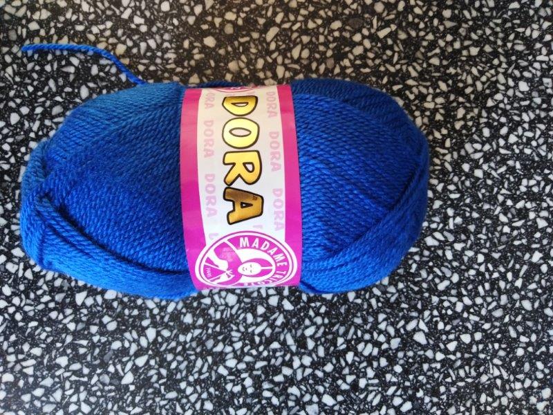 Příze Dora královská modř 016