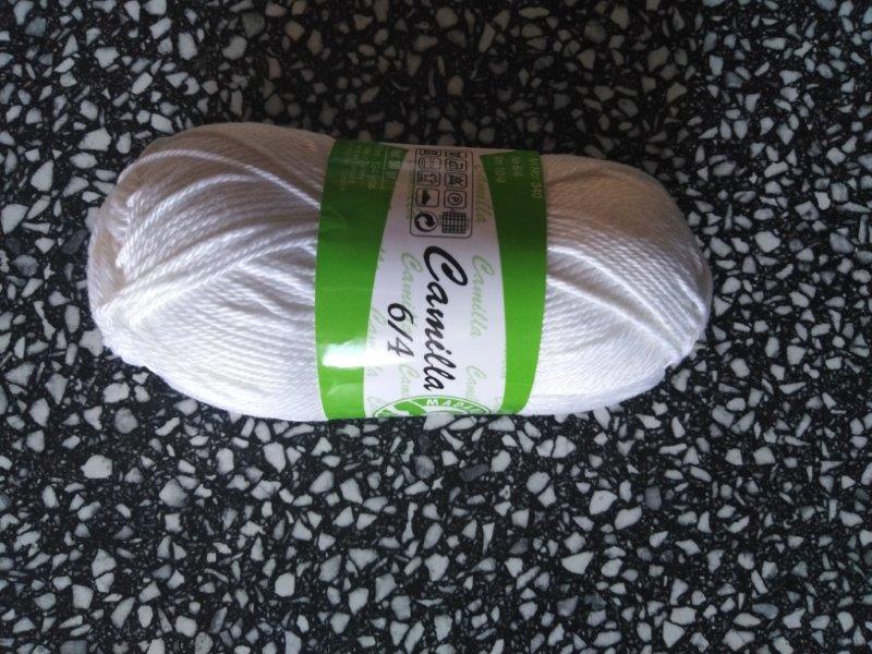 Příze Camilla krémová bílá 0000/011
